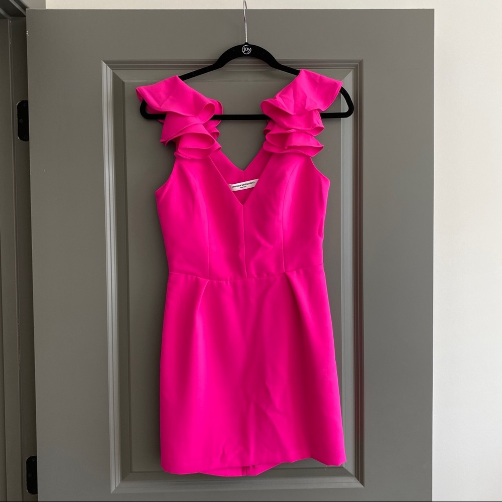 Amanda Uprichard Gimlet Mini Dress
